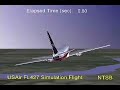 USAir Flight 427  accident animation