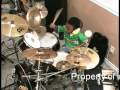Metallica - Harvester of Sorrow, Drum Cover, 4 Year Old Drummer