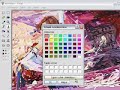 Yuna Speed-paint with MS Paint