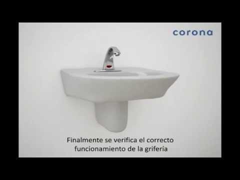 Instalación Lavamanos Brazos Metálicos MAMPOSTERIA Corona Colombia Instalación Lavamanos Brazos Metálicos MAMPOSTERIA Corona Colombia