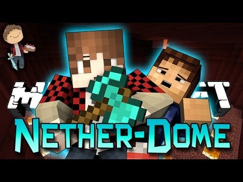 Minecraft: BATTLE-DOME w/Mitch & Friends Part 2 - LAVA!
