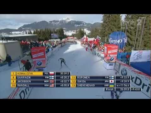 Tour de Ski - Kolejny materiał z Justyną Kowalczyk - tym razem jest to pojedynek z Marit Bjoergen, który miał miejsce 8 stycznia 2012 roku. Jest to ostatni etap szóstej ed...