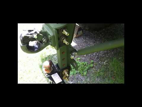 how to drop hitch