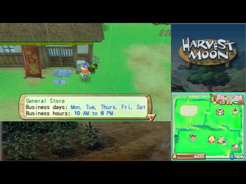 how to harvest crops in harvest moon