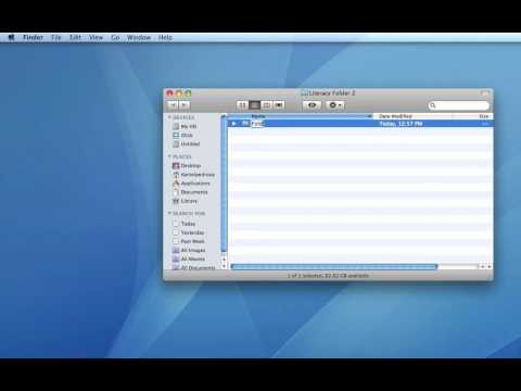 how to create new folder on mac