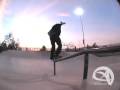 Skateboarding at Fontana Skatepark South.