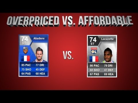FIFA 13 | OverPriced vs Affordable EP 21: ToTS Aliadiere vs Lacazette