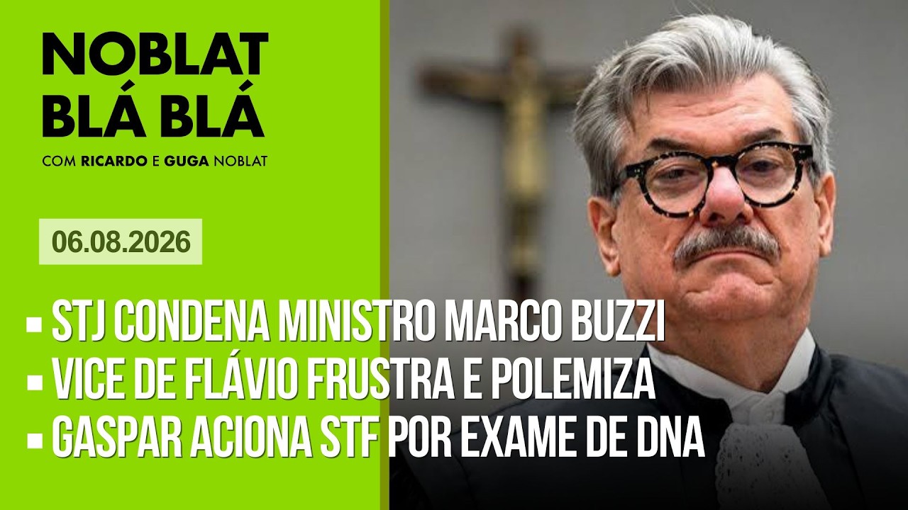 AO VIVO: Vice de Flávio é polêmico e já acionou STF.  Ministro Buzzi condenado a perder cargo 🔥