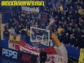 TRELAAA! XAXA ETSI AEKARA... POUTANAS GIOI OLYMPIAKOI Translation of the chant: the chant has been created to curse and mock the fans of olympiakos..it says(not exactly but i ll try) aaaaall of you are informants(spies:it means that they talk to the cops that are friends of them) (both of you) young and old since you were chlidren all of gate7 is 