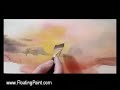 Watercolor Demonstration - Sunset Sea #2 by Joseph Chiang Watercolor Demonstration - Sunset Sea #2 by Joseph Chiang