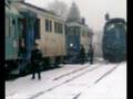 Gara Targu Mures iarna