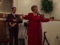 Eva Mae LeFevre sings