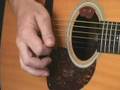Flatpicking lesson 1: right hand technique