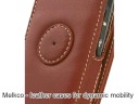 Melkco Tasche Leder Etui cuir ~Nokia E71 Flip Type (Red)