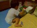 Momo do housekeeping