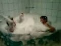 two drunken boys in a whirlpool