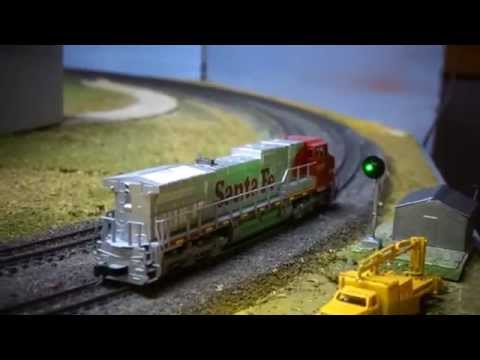 how to cut n gauge track