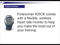 Видеообзор Garmin Forerunner 405