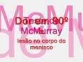 Testes de Meniscos