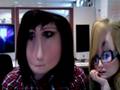 rachael and eve at college