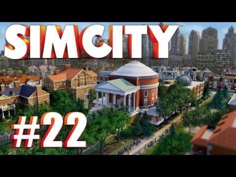 Let's Multiplay SimCity (2013) - Ep. 22 GAMBLING HQ & PHILANTHROPY