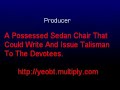 A Possessed Sedan Chair