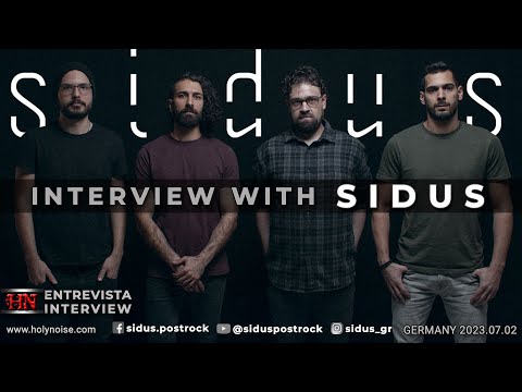 Interview with SIDUS 2023.07.02 @SidusPostRock  #Cinematic #PostRock #Germany #Greece