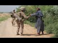 Marines support Afghan led operation
