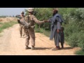 Marines support Afghan led operation