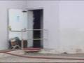 3/12/08 Noon: Los Lunas probation office burns