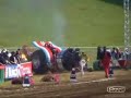 Tractor Pulling using a Curtiss-Wright R3350 3700hp 18 cyl
