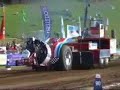 Tractor Pulling using a Curtiss-Wright R3350 3700hp 18 cyl