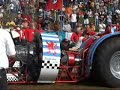 Tractor Pulling using a Curtiss-Wright R3350 3700hp 18 cyl