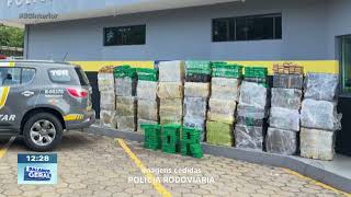 Prisão por tráfico de Avaré: homem foi preso com 1,3 toneladas de maconha