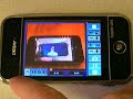 Desay M888 playing iTouch video playing iPhone video