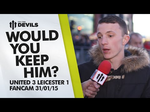 Falcao: Would You Keep Him? | Manchester United 3 Leicester City 1 | FANCAM