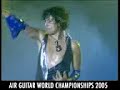 Bjorn Turoque at 2005 air guitar world championships