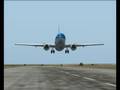 Boeing 737-800 KLM EPWA takeoff and landing