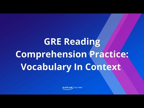 how to practice rc for gre