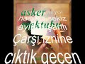 asker mektubu
