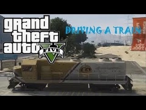 how to drive a train