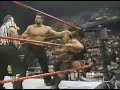 The Rock/Owen Hart vs Farooq/Steve Blackman