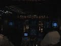 Air France Airbus A-330 taking off from Cairo. Cockpit view. Air France Airbus A-330 taking off from Cairo. Cockpit view.