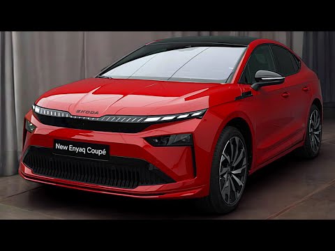 2025 Skoda Enyaq Coupe New Facelift Sporty | Interior and Exterior