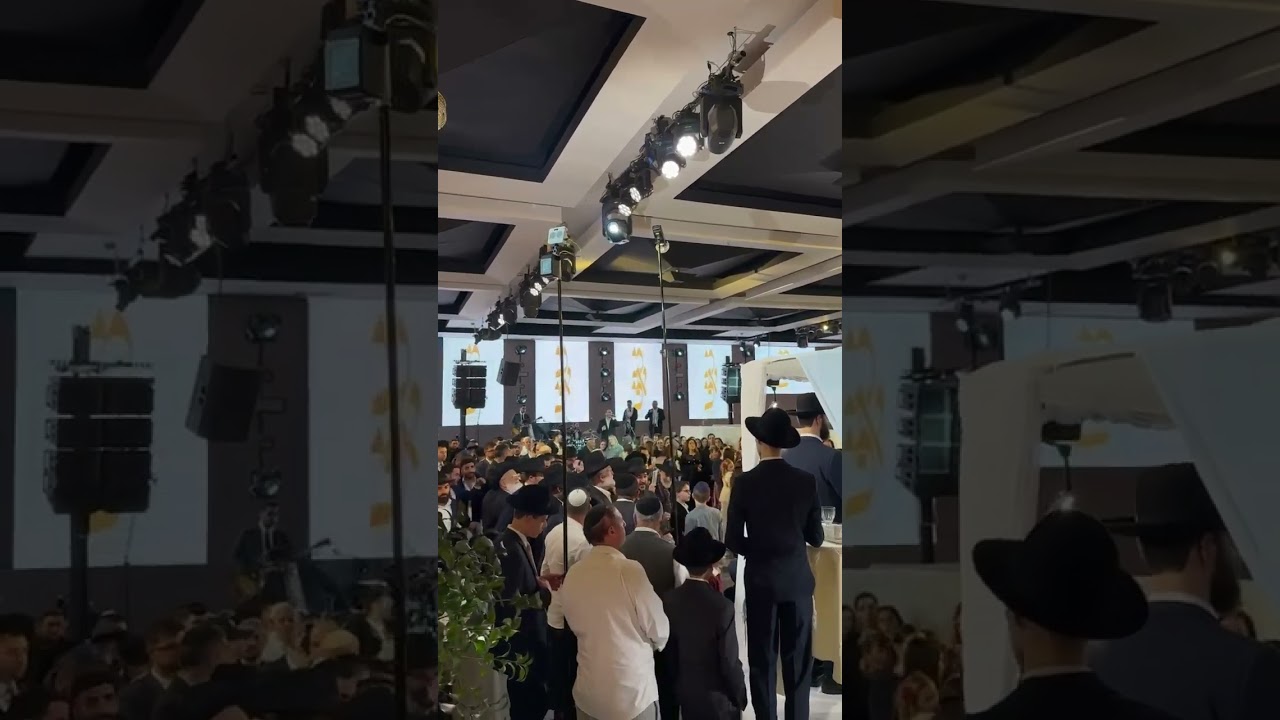 מאות משתתפים וקומזיץ אחד ענק ומרגש! #חתונה #שירה #רגשות