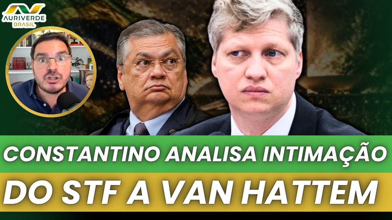 Marcel van Hattem recebe intimação do STF por fala em tribuna | Análise de Rodrigo Constantino