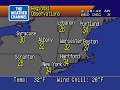 Williamstown,MA WeatherSTAR 4000 Freezing mark outside