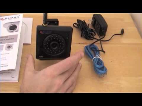 how to network a security camera