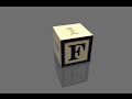 Textured 3D Block Turn Table