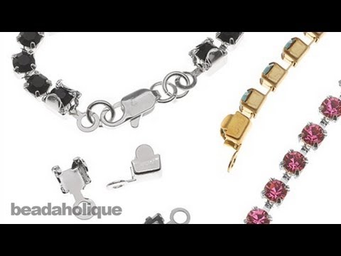 how to attach rhinestone chain